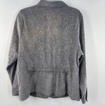 Christopher & Banks Christopher & Banks Gray Corduroy Jacket Full Zip Plus 1X Scroll Preppy Photo 10