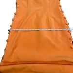 Gianni Bini Elegant Orange Strapless Dress Photo 8