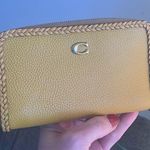 Coach Authentic  1941 Polished pebble leather & smooth leather zip around wallet Photo 0