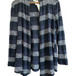 Carol Rose  Women's Medium Striped Open‎ Front Cardigan Sweater Photo 0