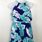 Gibson Calla Keyhole Halter Neck Dress Photo 4