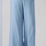 Athleta  CALM COOL BLUE SATIN PAJAMA PANTS & TANK XS Photo 2