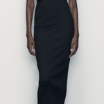 ZARA  Ribbed Cut-out Midi Dress Photo 0