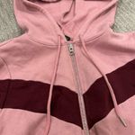 Wild Fable Pink cropped zip up Hoodie Photo 3