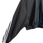 Adidas NWT  WOMEN FUTURE ICONS WOVEN 1/4 ZIP CROP JACKET BLACK SZ XS Photo 5