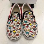 Vans Customs Off The Wall Dog And Car Macaroon Print Shows Size Women 5 Men 3.5 Photo 2