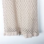 J.Crew Pointelle Sleeveless Crochet Knit Lined Sleeveless Sweater Dress Medium Photo 10