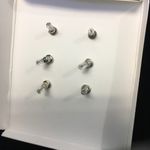 Boutique Genuine Crystal Trio Earring Set Photo 4