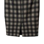 Dallia Collection Womens Skirt Size 14 Black White Wool Pencil Straight Lined Photo 4
