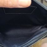 Coach Black Signature C Jacquard & Leather Crossbody Swingpack Bag Photo 5