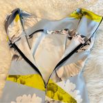 Bar III Floral Dress Scuba material Women’s size small cap sleeves Sheath Photo 11