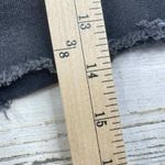 American Eagle American‎ Eagle Cutoff Denim Mini Skirt Womens 8 Black Distressed Gothic 90s Y2K Photo 9