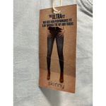 Wallflower Josie Light‎ Wash Skinny Denim Jeans Size 22 High Rise Logo NWT Blue Photo 3