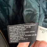 Jacqueline Ferrar Vintage Jaqueline Ferrar Genuine Leather Dark Green Heavy Long Coat - Size L Photo 7