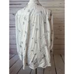 Roper Plus size 1X Western Shirt White Pearl Snap Rodeo Long Sleeve Rhinestones Photo 3