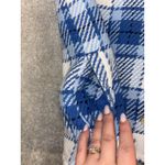 Outerknown NWT Women's  Coat Medium Cloud Weave Button Blanket Shirt Blue Shacket Photo 4