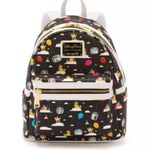 Disney NWT Parks Pixar UP Loungefly Backpack - Black Photo 0