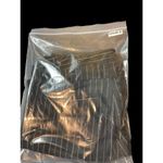 Stooshy Black White Pin Stripe Flare Career Dressy Size 7 Pants NWT Photo 13