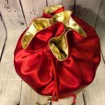 Vintage Satin Crown With Stars Drawstring Bag Photo 2