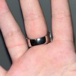 Elegant Sterling Silver Chain Link Ring Photo 2