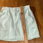 Harper Heritage Mint Green Cargo Mini Skirt 100%‎ cotton  Photo 7