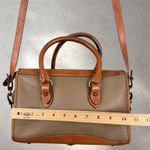 Dooney & Bourke Vintage 80s  All Weather Leather Boston Satchel Bag Made in US Photo 6
