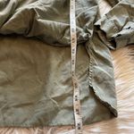 Just Fab Army Green High Low Tunic Top Photo 1