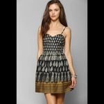 Urban Outfitters Womens  Band of Gypsies Paisley Fit & Flare Dress - Sz M Photo 1
