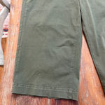 Torrid NWT Women  Green Crop WideLeg Stretch High-Rise Patch Pocket Pants Size 24 Photo 1