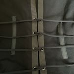 Haute Hippie Black Silk & Lamb Leather Black Suit Riding Dress Jacket Blazer NWT Photo 8