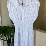 ZARA NWT Stretchy Mini Shirt Dress Photo 1