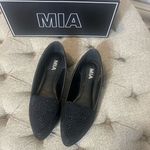 MIA Faux Suede Rhinestone Loafers Photo 2