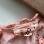 POL  Womens Peach Pink Sleeveless Slits Babydoll Long Maxi Dress M Photo 5