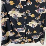 Harley Davidson Motorcycles Biker Black Graphic Button Up Sleeveless Shirt Sz L Size L Photo 3