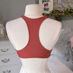 No Boundaries Bikini Top Razorback Rust Swimsuit Womens Small Photo 8