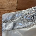 Bebe  | Sequined One Shoulder Mini Dress Small Photo 2