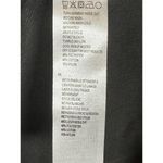 Amuse Society Black Ginger Woven Trench Coat Jacket Size X Small Ruffle Neckline Photo 7