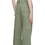 AGOLDE NWOT  Magda Carpenter Olive Jeans Size 33 Photo 7