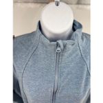 Yogalicious Women's Lux Jacket Blue Lightweight Full Zip Womens Size Large Photo 4