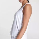 CALIA Women's Scoop Neck Racer Tank White Size Large Photo 0
