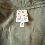 belle du jour  vest cardigan olive green size medium boho western hippie festival Photo 1