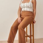 Reformation Justin Linen Pant NWT Photo 0