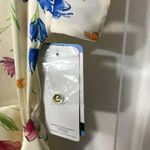 French Connection White Floral Belted Button Up Dress Size Large NWT Photo 5