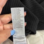 Edikted Black Ribbed Button Up Romper Jumpsuit Womens Size S Short Sleeve Y2K Photo 4