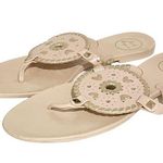 Jack Rogers  Size 10 Georgica Jelly Blush Pink Sandals Flats Flip Flops Photo 0