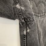 Levi's 512 Slim Fit Tapered Leg High Waist Mom Jeans in Faded Black Photo 3