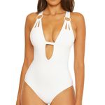 BECCA by Rebecca virtue Ring One Piece Swimsuit Black Size M Photo 0
