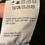 Reformation  Black Knit Ribbed Ashlee Midi Dress Size Large Photo 8