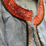 Free People boho stripe beaded oriental inspired jacket Photo 1