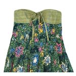 Anthropologie  Zosime Halter Green Floral Maxi Dress Boho Size 8 MINT CONDITION Photo 5